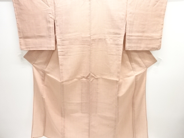 アンティーク　 紗 縞織出し着物